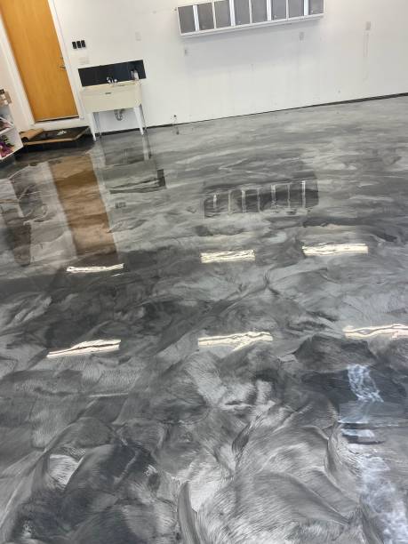 Glam Epoxy Floor